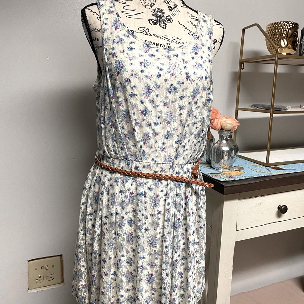 Heart soul floral lace dress